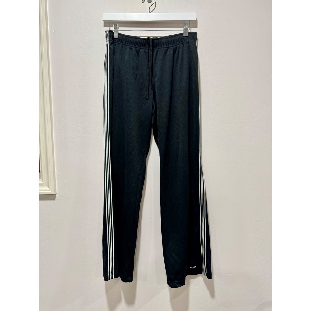 C9 by Champion Mens Black Track Pants Side Stripe Athletic Gym Small